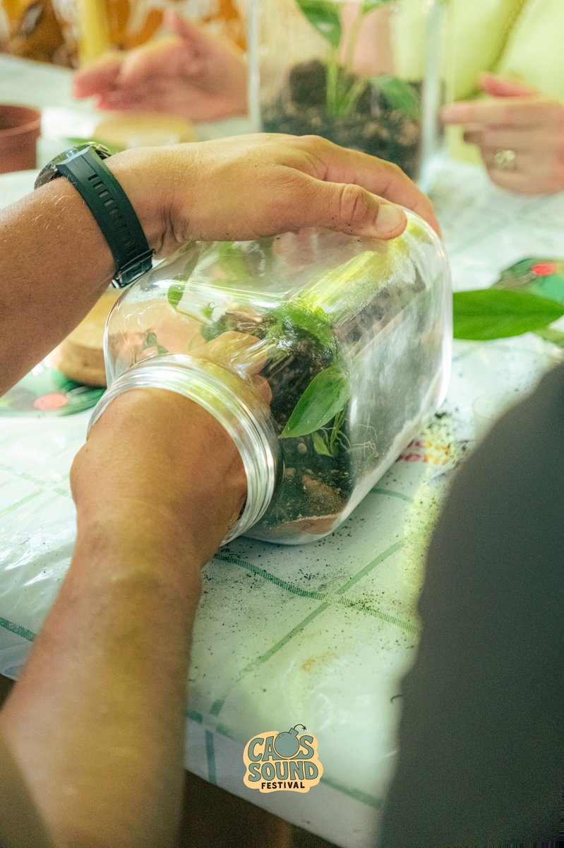 Workshop terrarium al CAOS Sound Festival