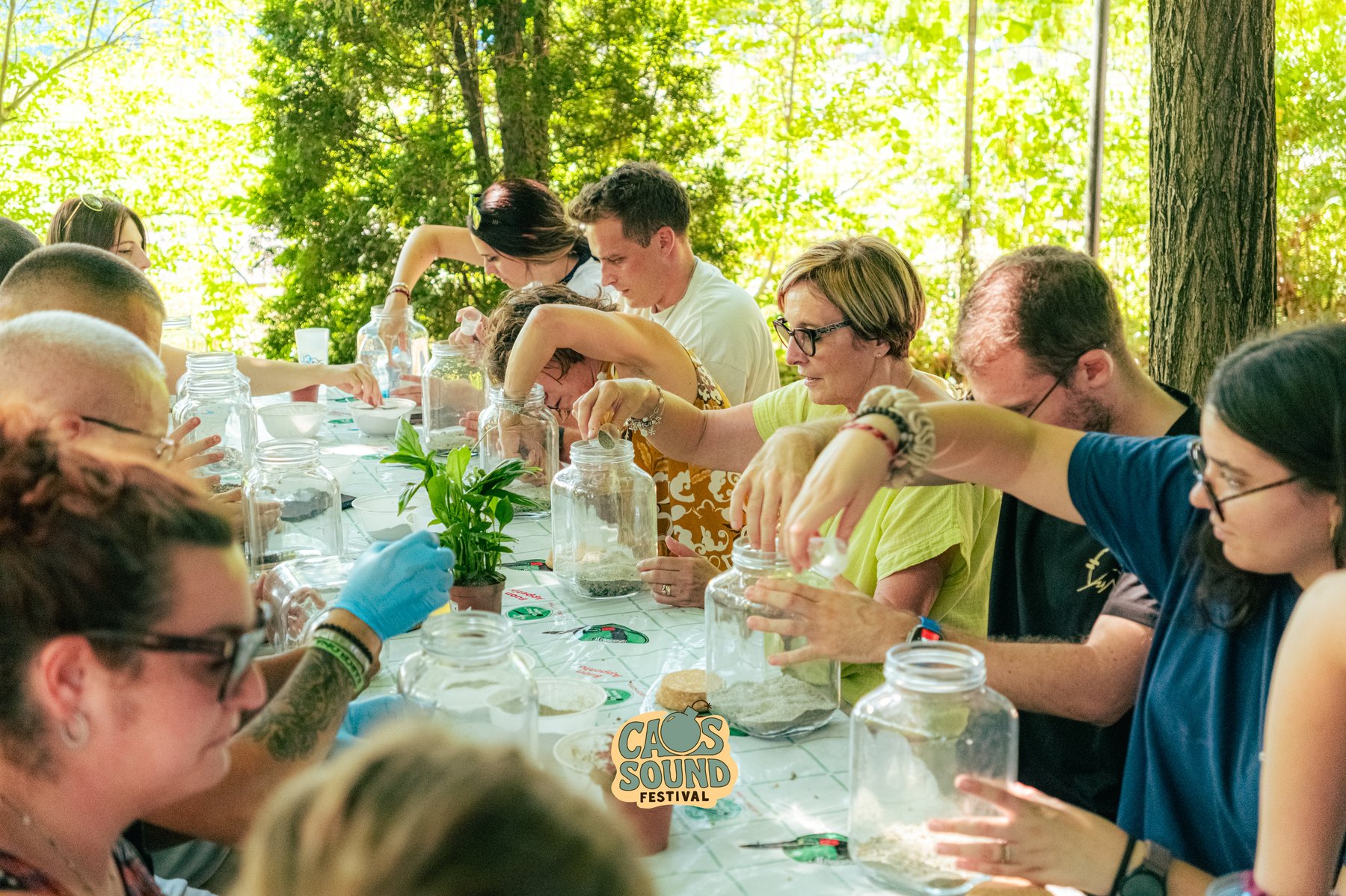 Workshop terrarium al CAOS Sound Festival